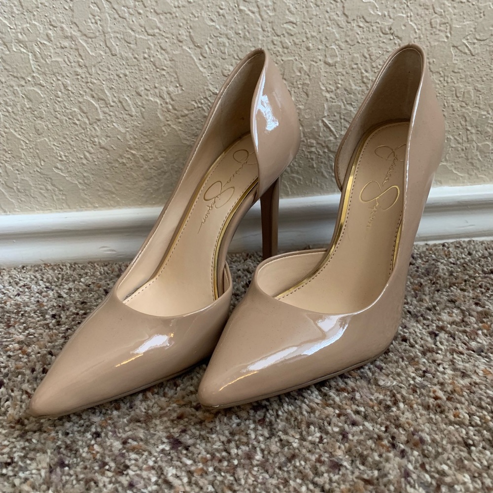 Nude Jessica Simpson heels